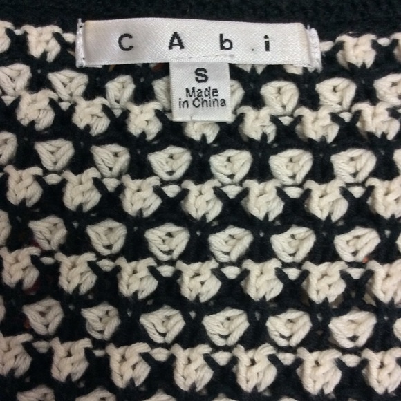 CAbi knitted sweater button down cardigan small - Picture 7 of 8